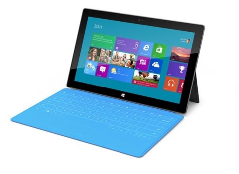 What might the Xbox Surface look like? (Pictured is a Surface RT model)