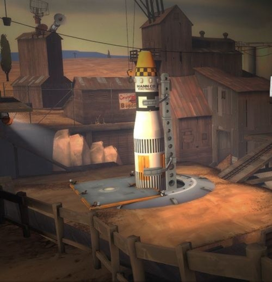 A look at Team Fortress 2's new Doomsday map.