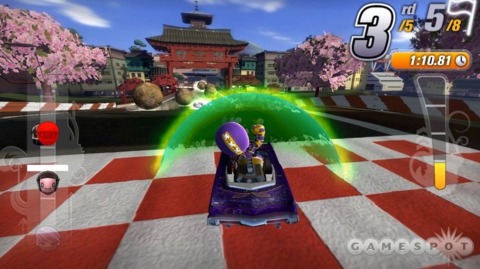 ModNation Racers extends to the Vita.