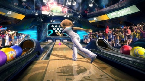 Kinect Sports is striking gold on the Xbox 360.