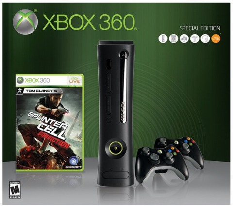Splinter Cell is getting locked up in an Xbox 360 bundle.