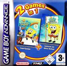 2 Games in 1: SpongeBob SquarePants SuperSponge + SpongeBob SquarePants Battle for Bikini Bottom