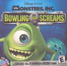 Disney/Pixar Monsters, Inc. Wreck Room Arcade: Bowling For Screams