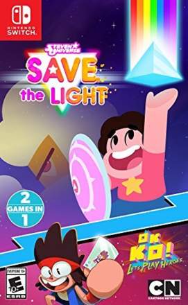 Steven Universe: Save the Light / OK K.O.! Let's Play Heroes 2 Games in 1