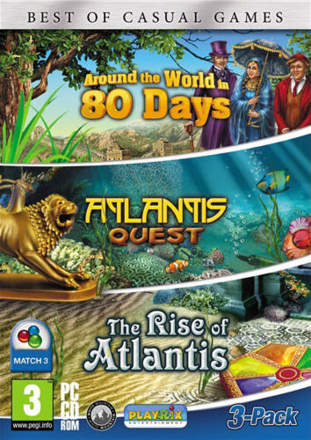 Best of Casual Games: Around the World in 80 Days / Atlantis Quest / The Rise of Atlantis