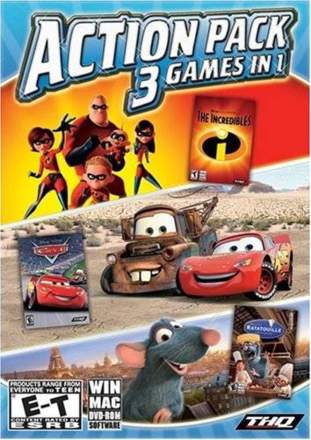 Disney Pixar Collection: 3 Games in 1 (Incredibles / Cars / Ratatouille)