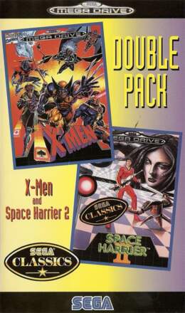 Double Pack: X-Men and Space Harrier 2
