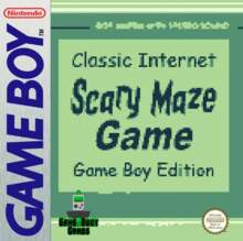 Classic Internet Scary Maze Game