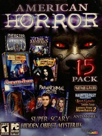 American Horror: Super Scary Hidden Object Mysteries (15 Pack)