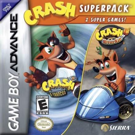 Crash Superpack: Crash Bandicoot 2: N-Tranced / Crash Nitro Kart