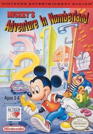 Mickey's Adventure in Numberland