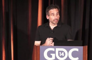 Levine speaking at GDC 2014 last year in San Francisco