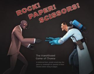 You'll soon be able to play rock-paper-scissors in TF2.