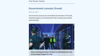 Orwell's Nightmare