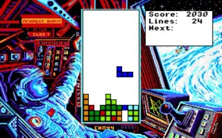 Tetris in space!