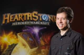 Senior game designer Mike Donais, who manages Hearthstone's card balancing team.