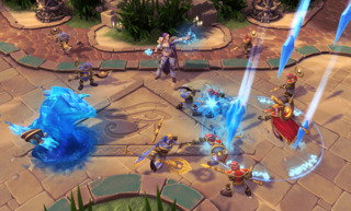 Characters from Diablo, StarCraft, and Warcraft come together in HOTS.