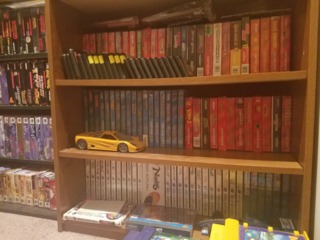 More Genesis, Sega CD, Sega Saturn, and a few Sega Pico games barely visible at the bottom of the pic.