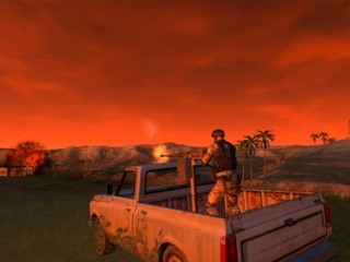 A screenshot of 2009's Delta Force Xtreme 2