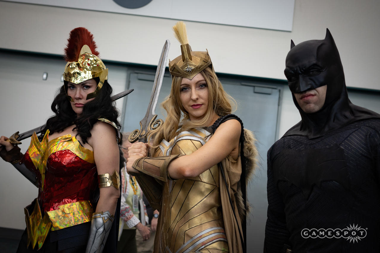 Wonder Woman, Hippolyta and Batman