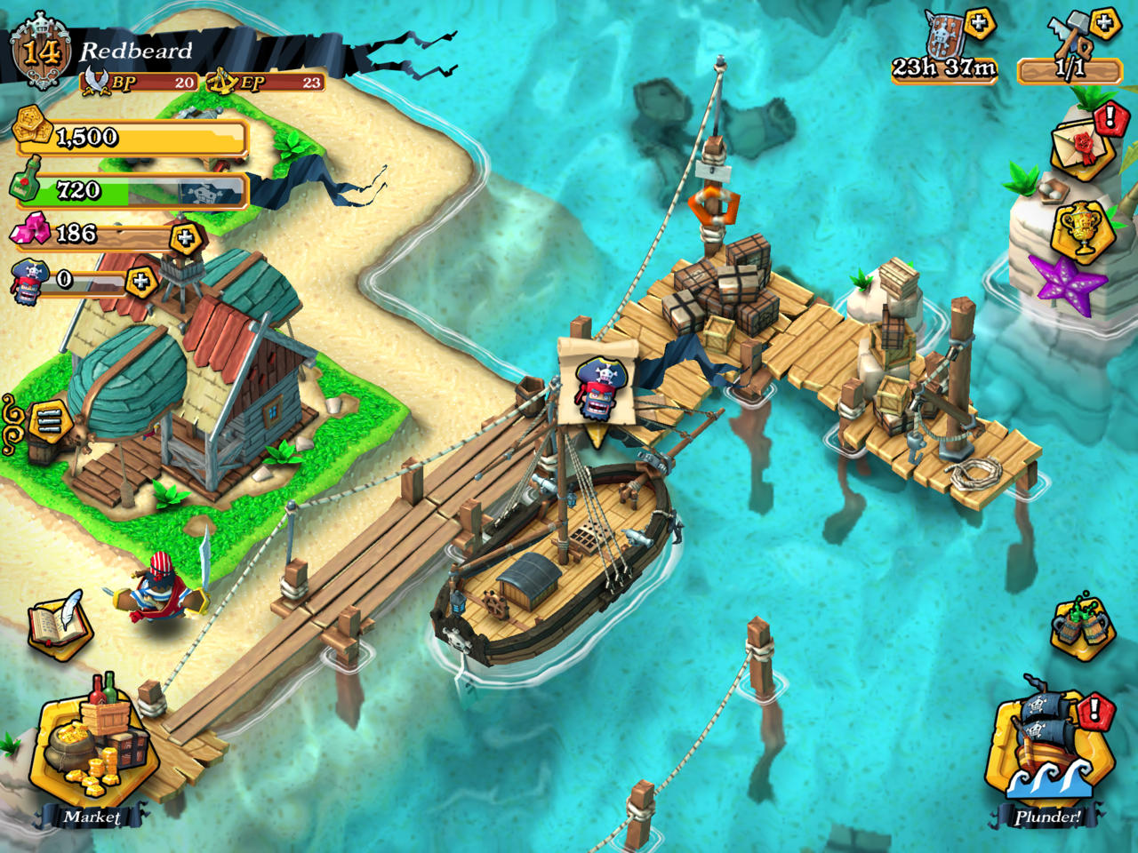 Plunder Pirates - iOS 7
