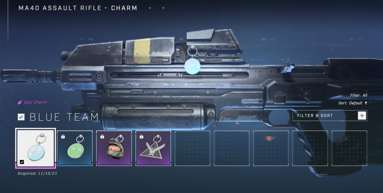 Weapon charms in Halo Infinite