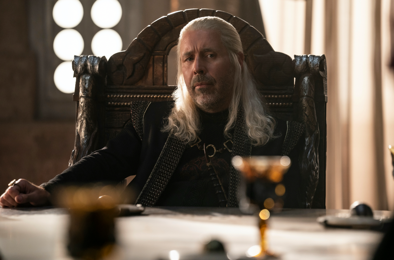 Paddy Considine as King Viserys Targaryen / Photograph by Ollie Upton/HBO