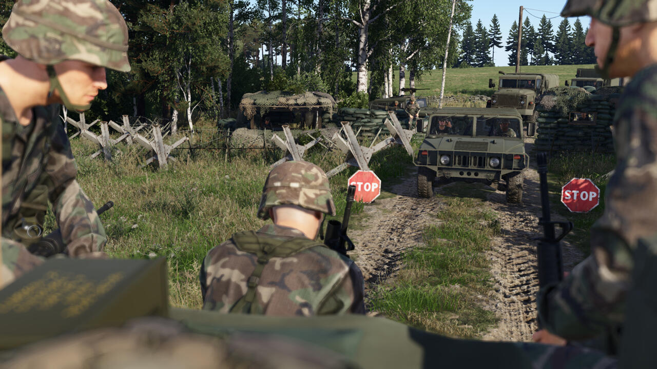 A scene from Arma Reforger