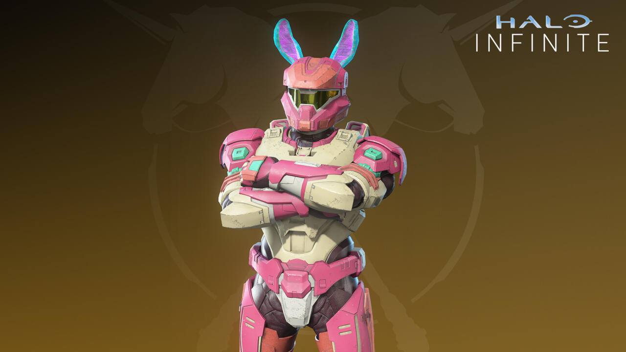 The new bunny ear DLC in Halo Infinite is out now