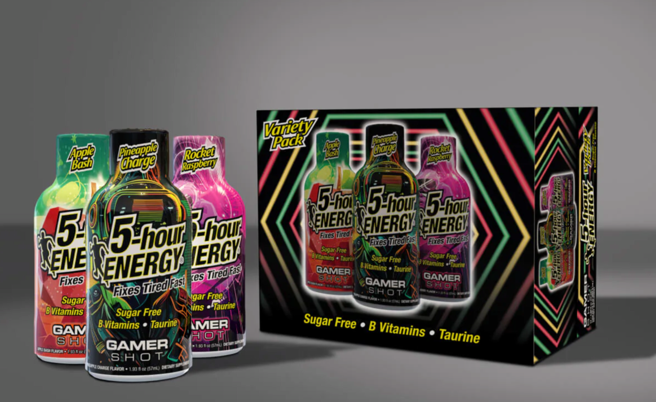 5-Hour Energy has a new gamer-focused line of shots