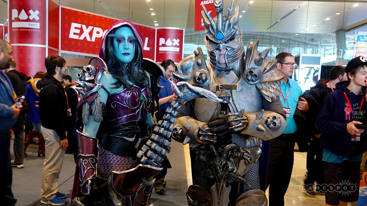 The Lich King and Sylvanas from World of Warcraft