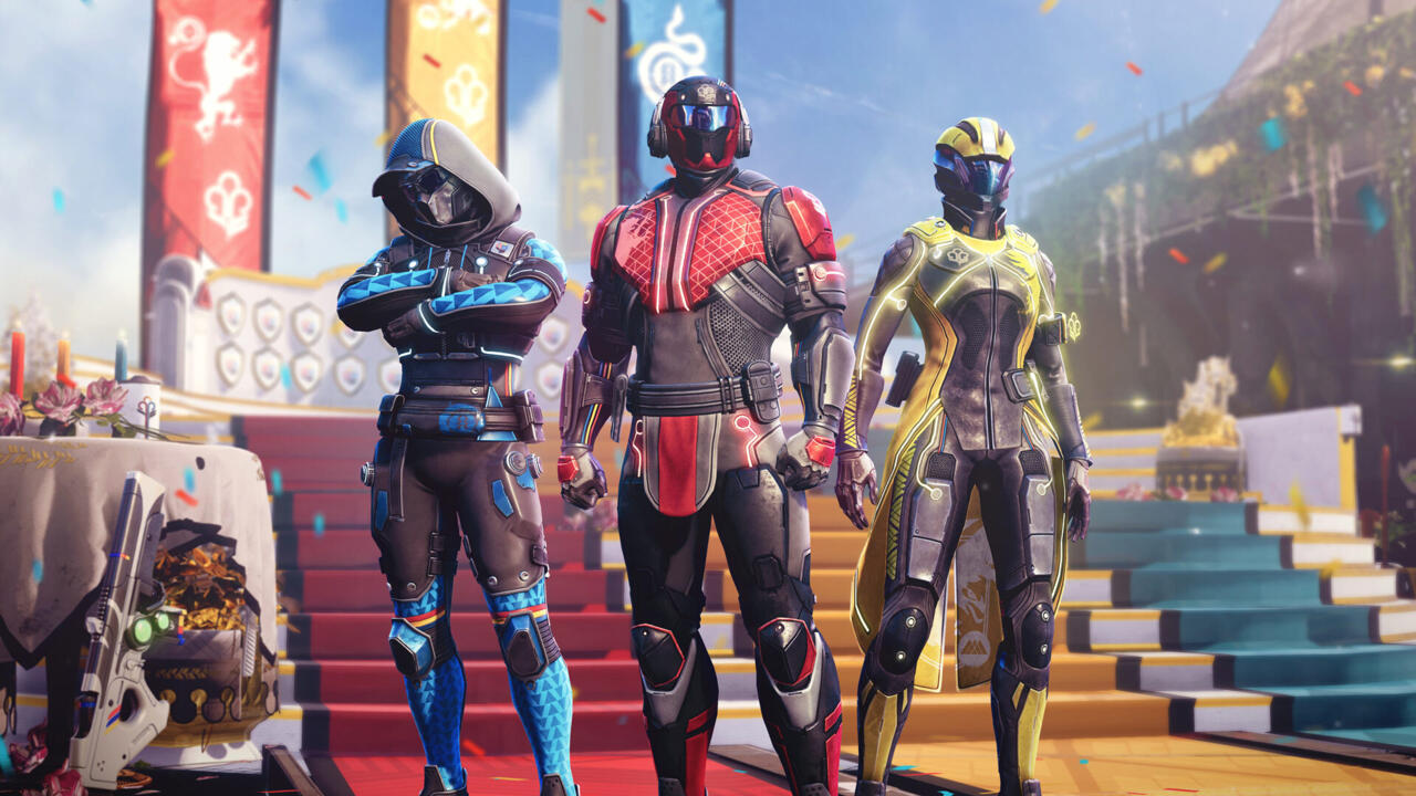 Los nuevos adornos de armadura de Guardian Games 2023 para cazadores, titanes y brujos