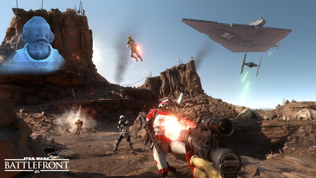Star Wars Battlefront PS4 VR Version Will Showcase the Allure of VR, Sony Says -
