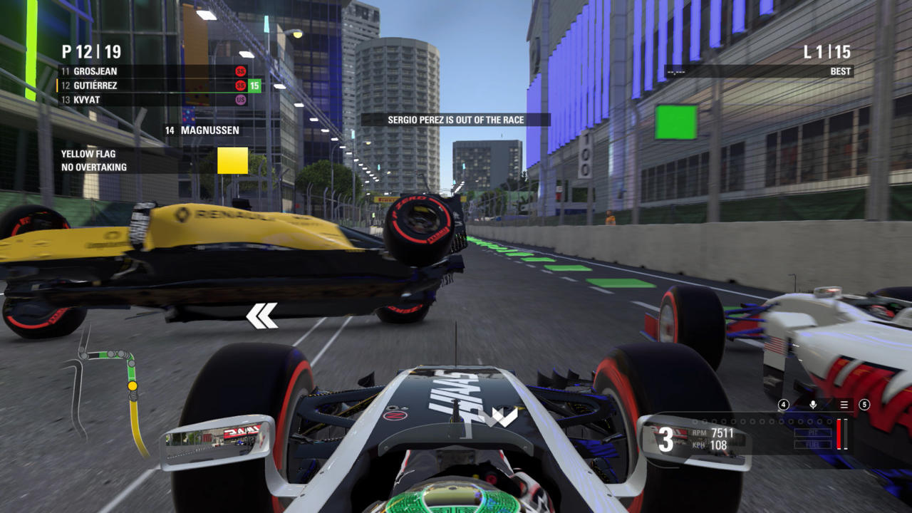 Nobody likes to crash on the track, but at least you'll tumble in style in F1 2016.