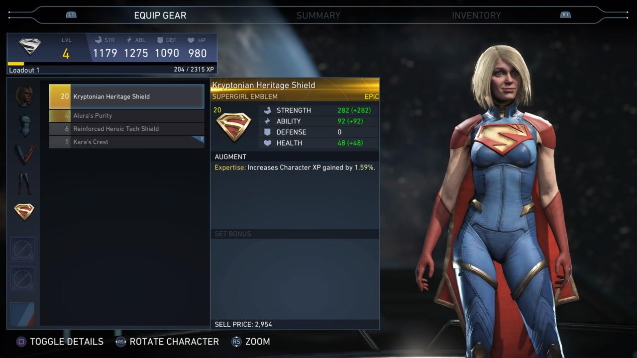 Supergirl Epic Emblem: Kryptonian Heritage Shield
