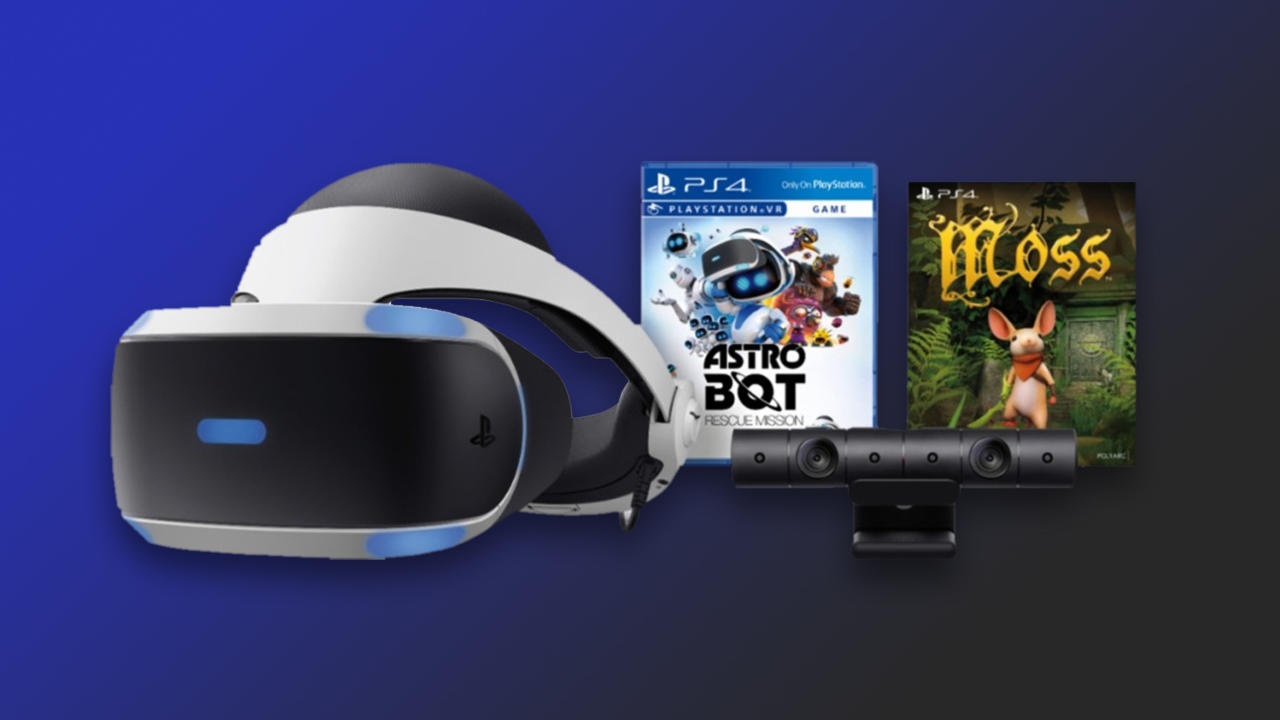 PSVR with Astro Bot and Moss -- $200