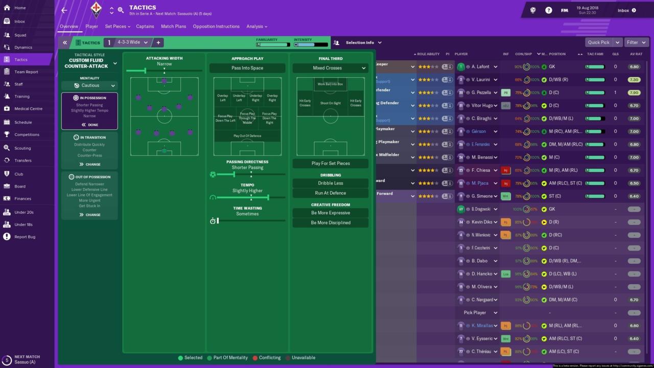Football Manager 2019 - 8/10