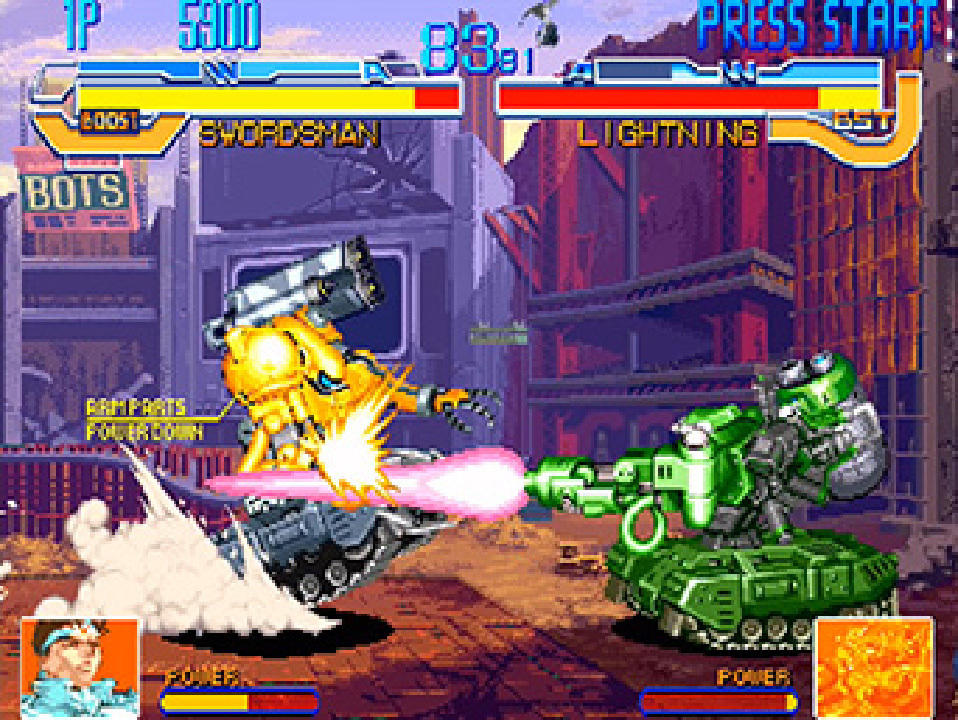 Cyberbots, 1997 (CPS-2)