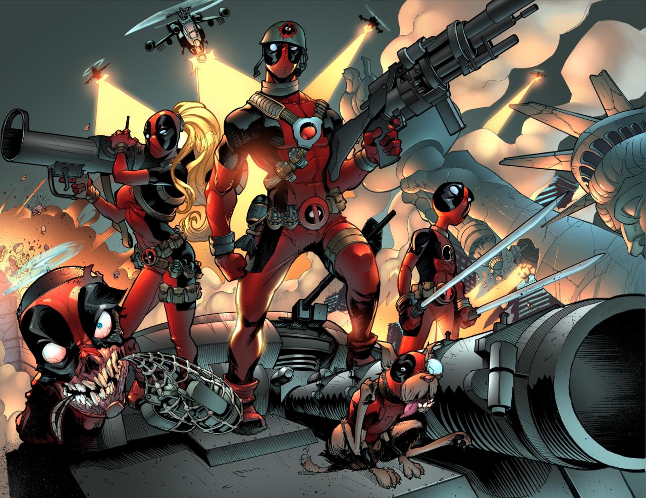With the Deadpool Corps
