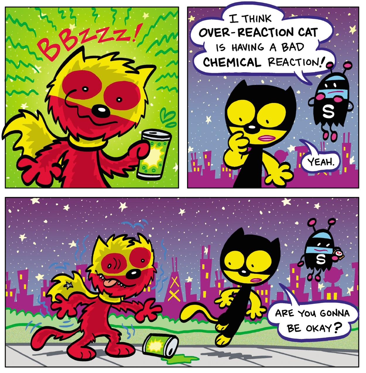 Aw Yeah Comics: Action Cat & Adventure Bug! #2