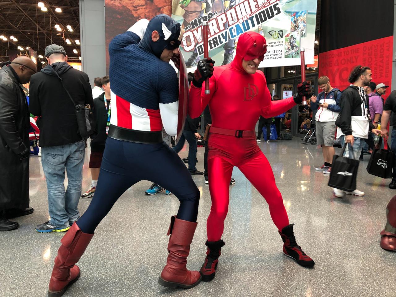 Captain America vs. Daredevil