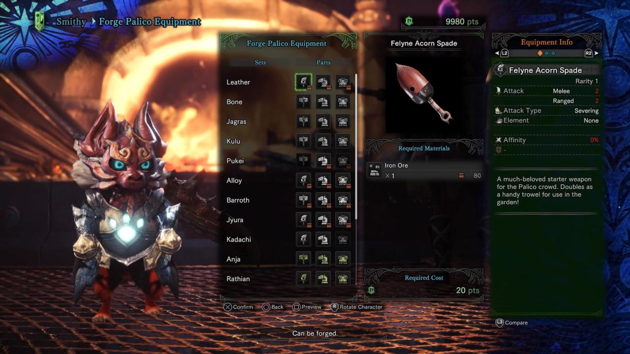 Don't Forget to Upgrade Your Palico