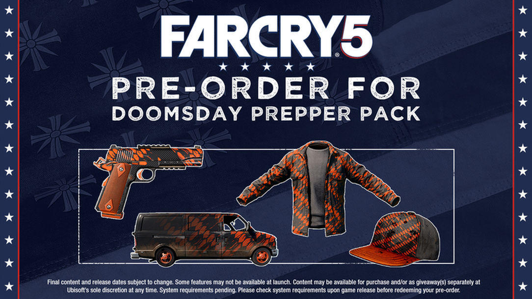 Far Cry 5 Standard Edition With Preorder Bonus: $60