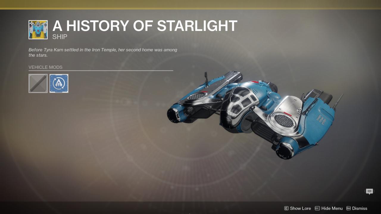 A History of Starflight (Ship)