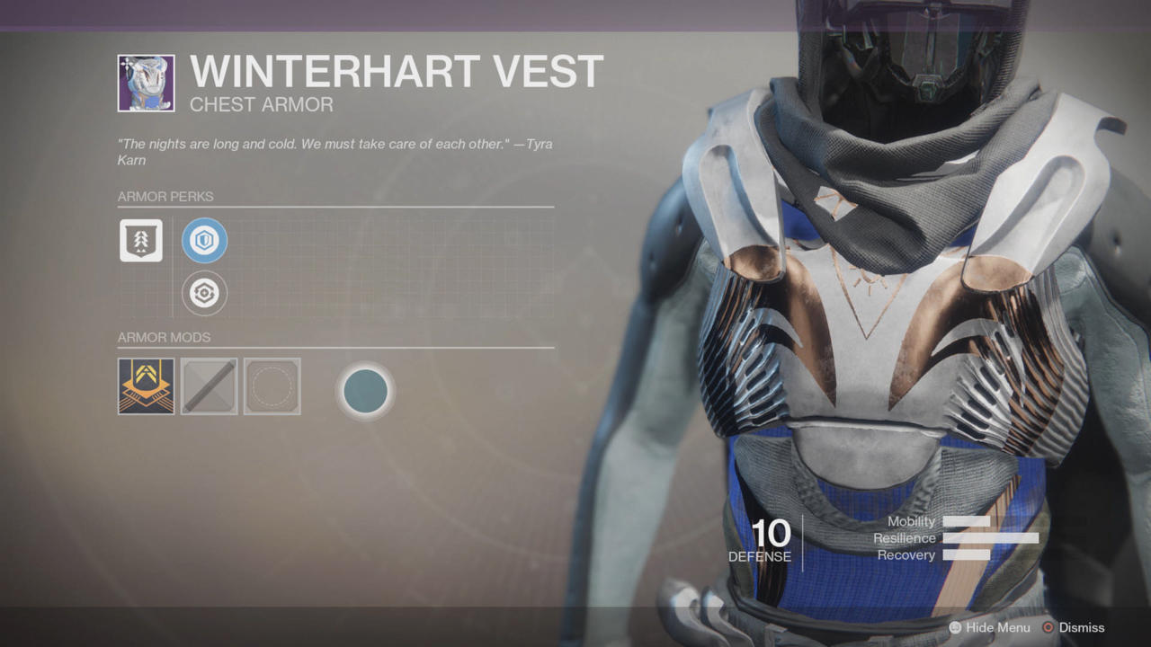 Winterhart Vest (Hunter Chest)