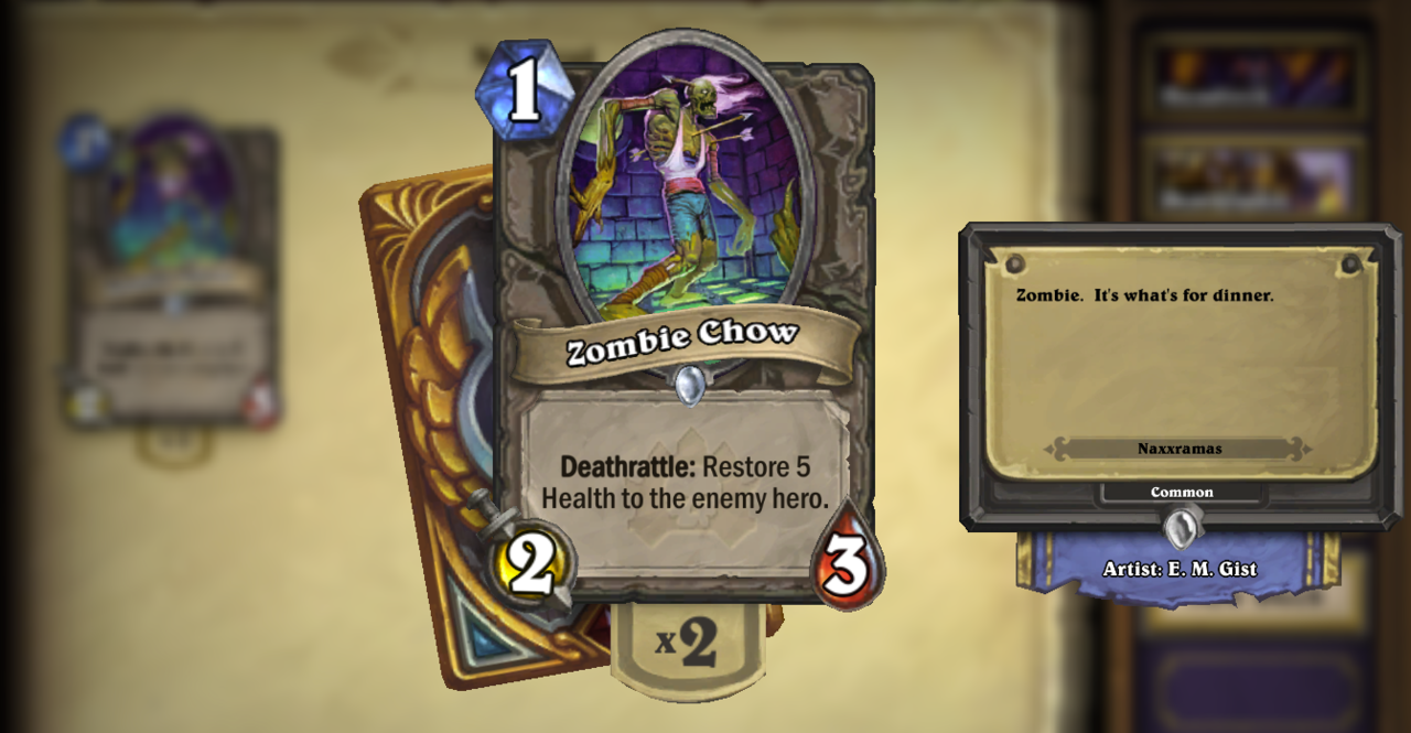 12. Zombie Chow