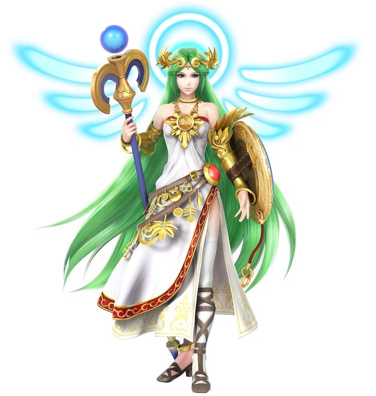 22. Palutena (from Kid Icarus)