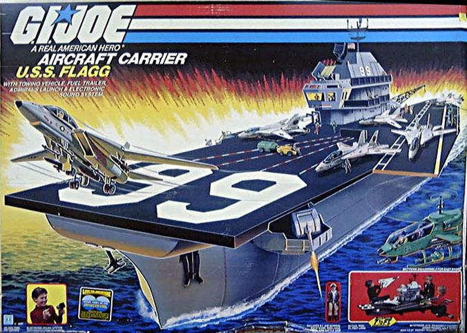 Aircraft Carrier USS Flagg - GI Joe