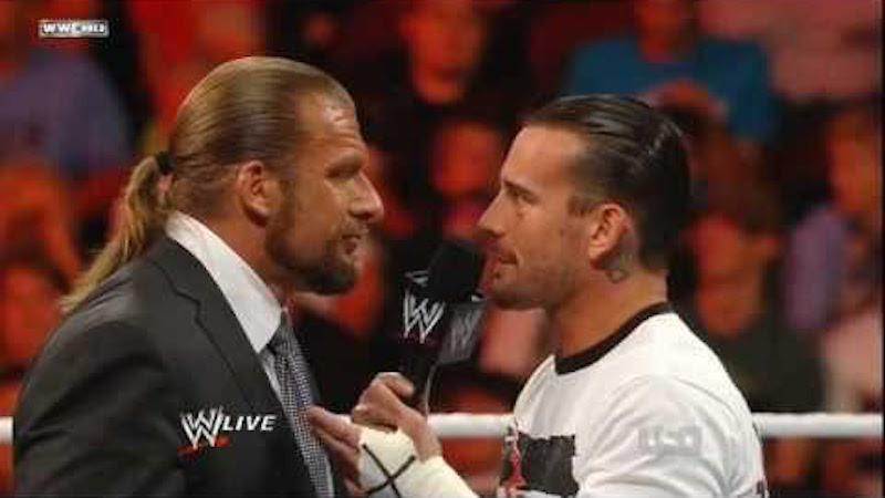 16. Triple H and CM Punk