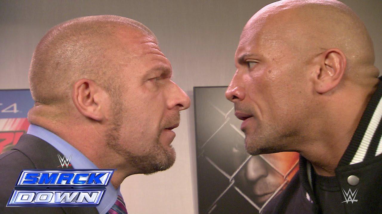 7. Triple H and The Rock